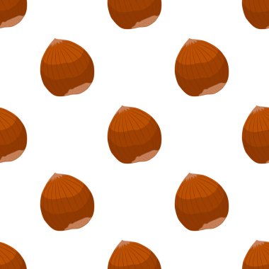 Temalı, büyük desenli, aynı tip fındıklı, fındıklı, eşit büyüklükte. Duvar kağıdındaki renkli baskılar için doğal fındık deseni. Birçok fındıklı fındıktan soyut renkli desen.