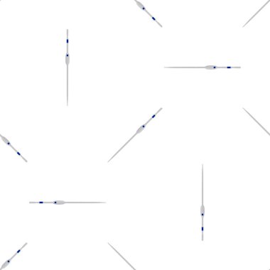 Soyut, pürüzsüz tıbbi pipo, beyaz arka planda laboratuvar için damlatıcı. Benzer bir çok cam laboratuvar tıbbi pipetinden oluşan patern düşürücü. Laboratuvardan tıbbî pipet.