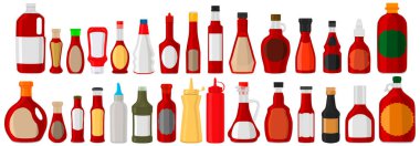 Tema üzerine resim, çeşitli cam şişeler, sıvı kırmızı şarap sirkesi. Kırmızı şarap sirkesinden yapılmış şişeler, başlıklar için boş etiketler. Plastik mantarlı kırmızı şarap sirkesi.