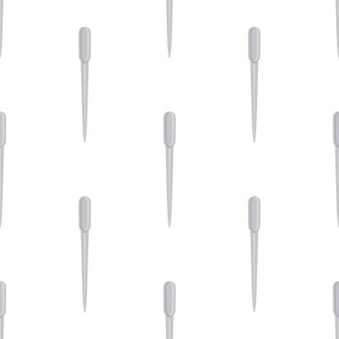 Soyut, pürüzsüz tıbbi pipo, beyaz arka planda laboratuvar için damlatıcı. Benzer bir çok cam laboratuvar tıbbi pipetinden oluşan patern düşürücü. Laboratuvardan tıbbî pipet.