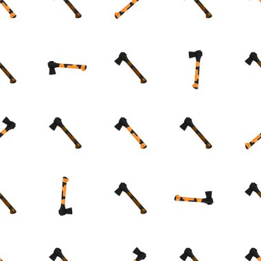 Ahşap saplı çelik baltalar, avlanmak için metal balta. Beyaz arka planda birçok özdeş balta içeren büyük kit baltası. Sahte baltalar erkek aksesuarları, hayatta kalmak için baltalar.