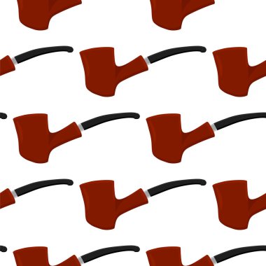 Tema üzerine resim birçok özdeş dikişsiz tip tütün için farklı boyutlarda sigara piposu tüttürür. Duman tütününün renk koleksiyonu aksesuarından oluşan boru deseni. Tütün piposu sağlığa zarar verir.