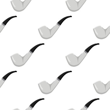 Tema üzerine resim birçok özdeş dikişsiz tip tütün için farklı boyutlarda sigara piposu tüttürür. Duman tütününün renk koleksiyonu aksesuarından oluşan boru deseni. Tütün piposu sağlığa zarar verir.