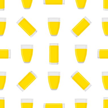 Doğal içecek için cam bardakta büyük renkli limonata teması. Mutfak aksesuarlarından oluşan limonata deseni, organik yiyecekler için cam bardak. Cam bardaktan taze limonata..