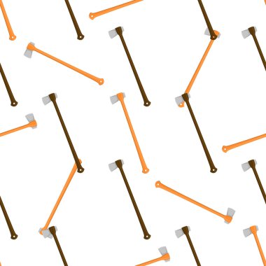 Ahşap saplı çelik baltalar, avlanmak için metal balta. Beyaz arka planda birçok özdeş balta içeren büyük kit baltası. Sahte baltalar erkek aksesuarları, hayatta kalmak için baltalar.