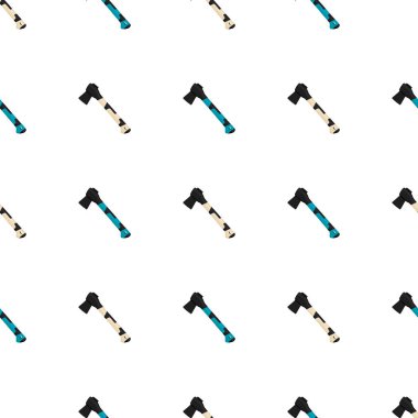 Ahşap saplı çelik baltalar, avlanmak için metal balta. Beyaz arka planda birçok özdeş balta içeren büyük kit baltası. Sahte baltalar erkek aksesuarları, hayatta kalmak için baltalar.