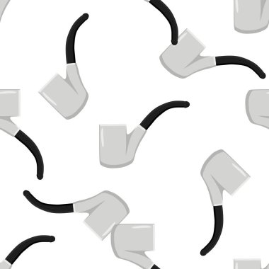 Tema üzerine resim birçok özdeş dikişsiz tip tütün için farklı boyutlarda sigara piposu tüttürür. Duman tütününün renk koleksiyonu aksesuarından oluşan boru deseni. Tütün piposu sağlığa zarar verir.