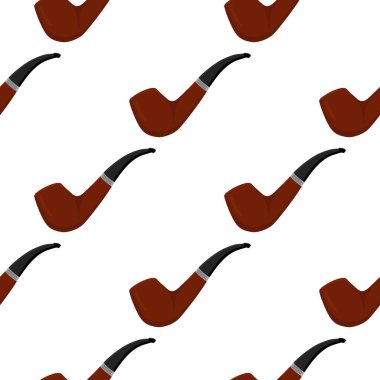 Tema üzerine resim birçok özdeş dikişsiz tip tütün için farklı boyutlarda sigara piposu tüttürür. Duman tütününün renk koleksiyonu aksesuarından oluşan boru deseni. Tütün piposu sağlığa zarar verir.