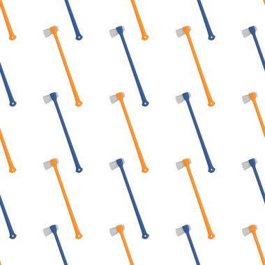 Ahşap saplı çelik baltalar, avlanmak için metal balta. Beyaz arka planda birçok özdeş balta içeren büyük kit baltası. Sahte baltalar erkek aksesuarları, hayatta kalmak için baltalar.