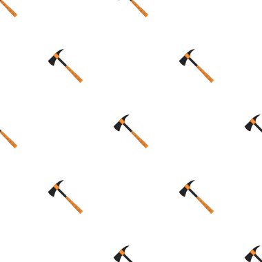 Ahşap saplı çelik baltalar, avlanmak için metal balta. Beyaz arka planda birçok özdeş balta içeren büyük kit baltası. Sahte baltalar erkek aksesuarları, hayatta kalmak için baltalar.