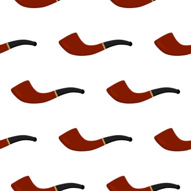 Tema üzerine resim birçok özdeş dikişsiz tip tütün için farklı boyutlarda sigara piposu tüttürür. Duman tütününün renk koleksiyonu aksesuarından oluşan boru deseni. Tütün piposu sağlığa zarar verir.