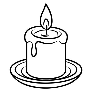 Yanan Mum Hattı Simgesi Barış ve Ruhsal İllüzyon