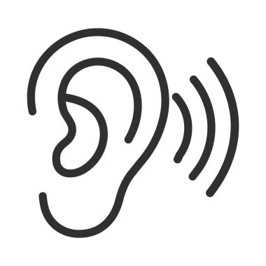 Ses Dalgaları Duyma ve Ses Resimleriyle Kulak Simgesi Dinleme