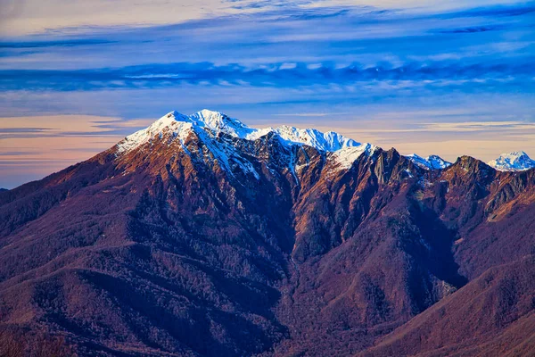 Borította Alpok Gyönyörű Kilátás — Stock Fotó