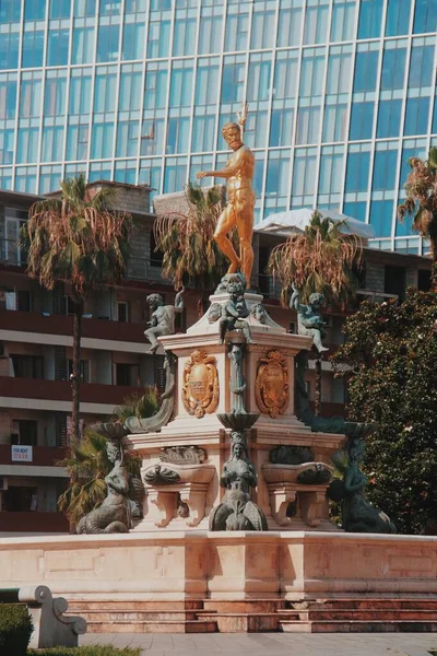 Georgia Batumi City Neptune Fountain — Stock fotografie