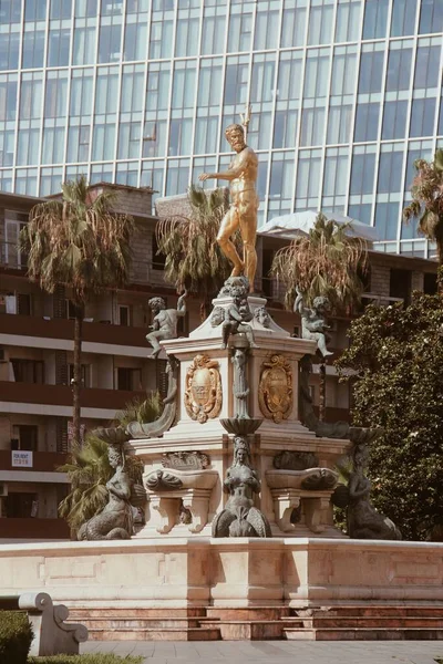 Georgia Ciudad Batumi Fuente Neptuno — Foto de Stock