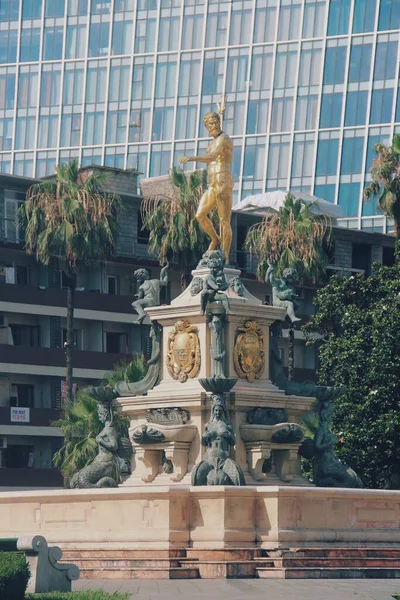 Georgia Ciudad Batumi Fuente Neptuno — Foto de Stock