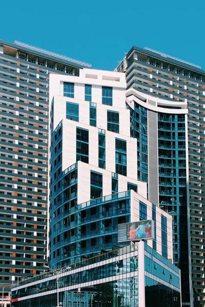 Сучасні Скляні Будівлі Сільська Грузія Міська Архітектура Батумі — стокове фото