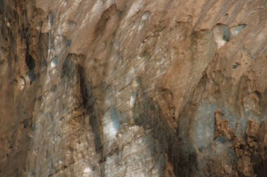 Soyut desen, buzul dokusu, buzdağı yüzeyi, kirli buz arkaplanı. 