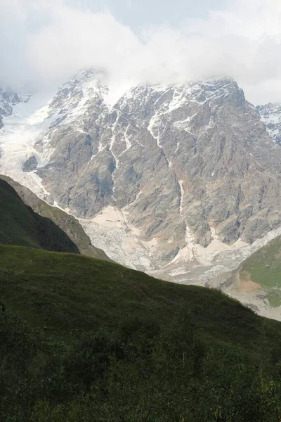 Kavkazské Hory Gruzínské Skalnaté Hory Svaněcké Hory — Stock fotografie