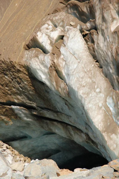 추상적 빙하의 빙산의 — 스톡 사진