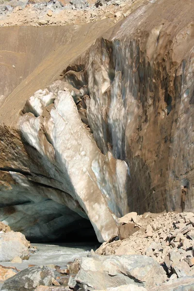 추상적 빙하의 빙산의 — 스톡 사진