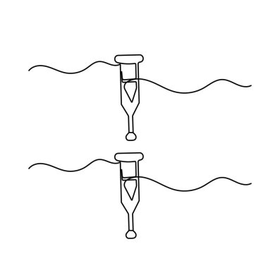 Rehabilitasyon ve iyileşme için sürekli tıbbi destek çizimi