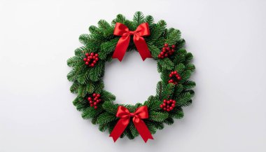 Beyaz Çam Çam Çelengi