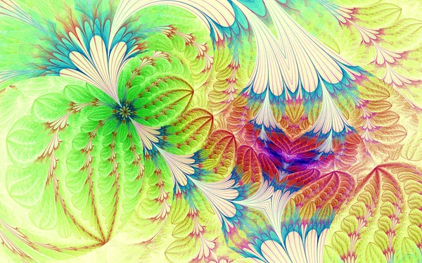 Abstracte Fractal Patronen Vormen Oneindige Universum Mysterieus Psychedelisch Ontspanningspatroon Dynamisch — Stockfoto