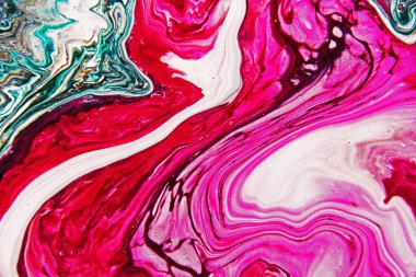 Güzel soyut bir arka plan. Akrilik boya. Akışkan sanat. Sıvı mermer. Çağdaş sanat.