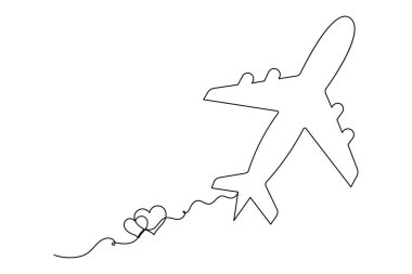 Bir çizim sağlık sembolleri kalp haçı ve ekokardiyogram