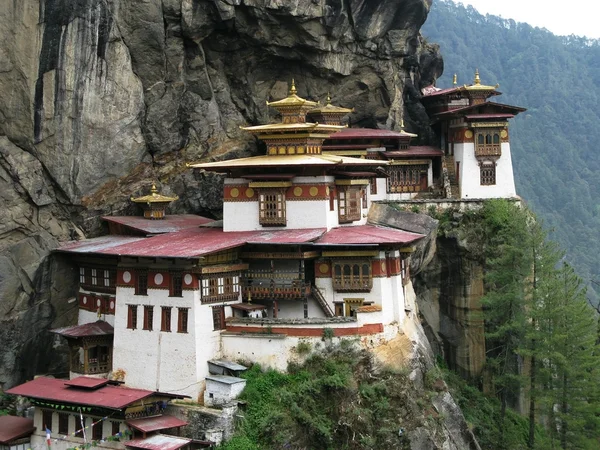 Taktsang klášter lakhang — Stock fotografie