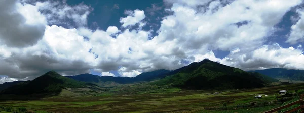 Paisaje del valle de Phobjikha —  Fotos de Stock