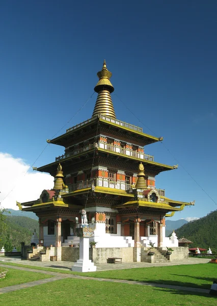 Templo de Khamsum Yulley Namgyal — Foto de Stock