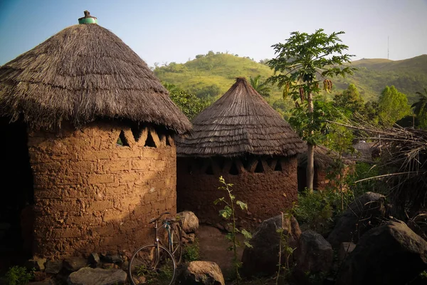 Losso Aka Nawdba Village Populaire Traditionnel Doufelgou Région Kara Togo — Photo