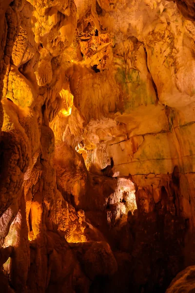 Interiör Till Grutas Mira Aire Grottan Portugal — Stockfoto