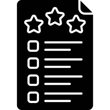 Basit geribildirim simgesi vektör çizimi