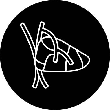 Karmaşık çizgileri olan bir balığın siyah-beyaz tasviri