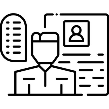 Başka bir bireyle bilgi tartışırken belgeyi sunan kişi