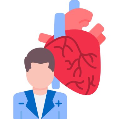 Basit Kardiyoloji Ağı, vektör simgesi