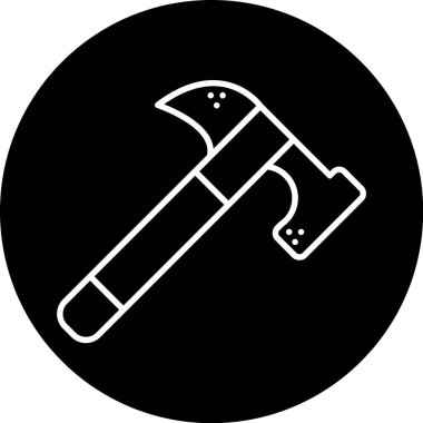 Jeoloji Çekiç modern simgesinin vektör illüstrasyonu