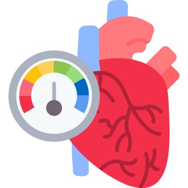 Basit Stres simgesinin vektör çizimi