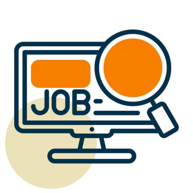 Web Opportunity vektör tasarımı düz simgesi