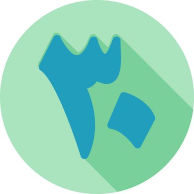 Uzun Gölgeli Düz Çoklu Çember Tasarımı