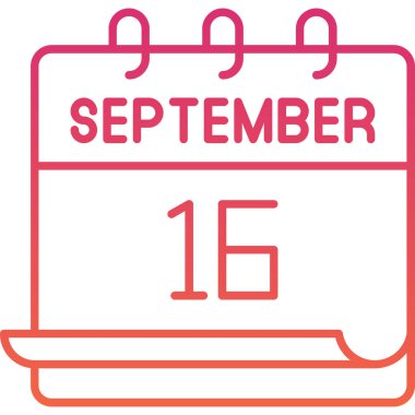 Takvim görüntüleme tarihinin dijital illüstrasyonuName