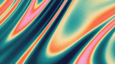 Kumlu dokuya sahip canlı ve renkli soyut sıvı gradyan arkaplan.