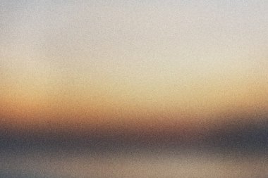 Değişen gökyüzü renkleri ve ruh hallerinden esinlenen soyut atmosferik tanecikli gradyan.