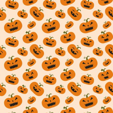 Kabaklarla vektörsüz desen.