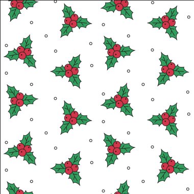 Kutsal dutlarla kusursuz desen. Vektör İllüstrasyonu. 