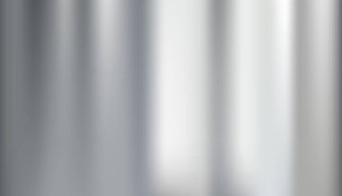 Dikey ışık yansımaları ile gümüş soyut metalik gradyan arkaplan